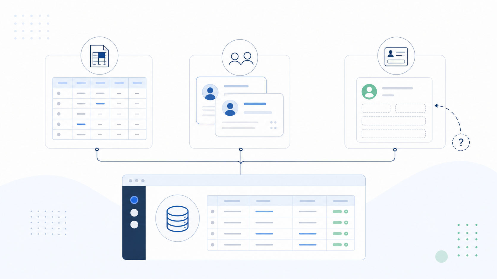 Drei CRM-Datenprobleme: alte Listen, doppelte Kontakte und dünne Leads
